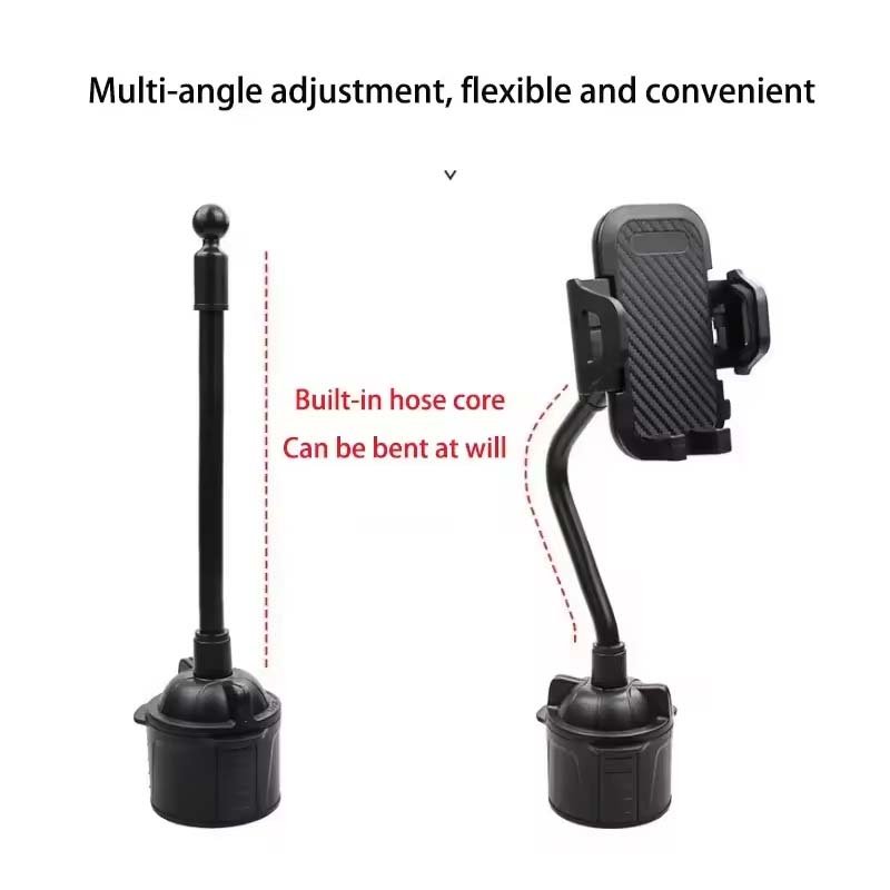 Wholesale 360 Rotatable Car Phone Stand Adjustable Gooseneck Cradle Mount Long Arm Accessories Cup-shaped Mobile Phone Holder