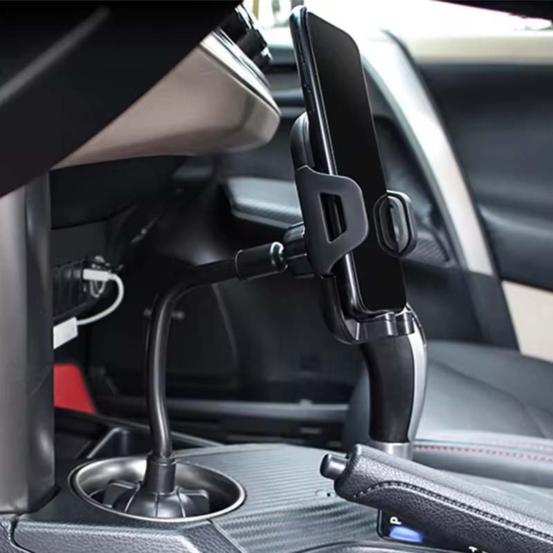 Wholesale 360 Rotatable Car Phone Stand Adjustable Gooseneck Cradle Mount Long Arm Accessories Cup-shaped Mobile Phone Holder