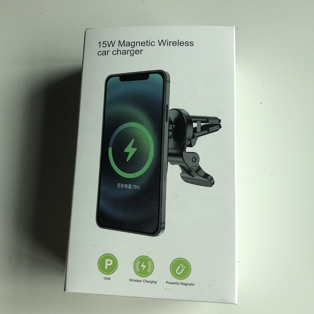 Wireless Charger 15W Magnetic Car Phone Holder for iPhones Car Wireless Quick Charge for iPhone 14 13 12 Pro Max