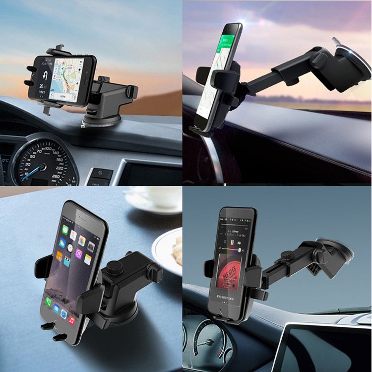 2023 New Mobile Phone Car Holder Car Multifunctional Bracket Gravity Telescopic Suction Cup GPS Bracket Factory