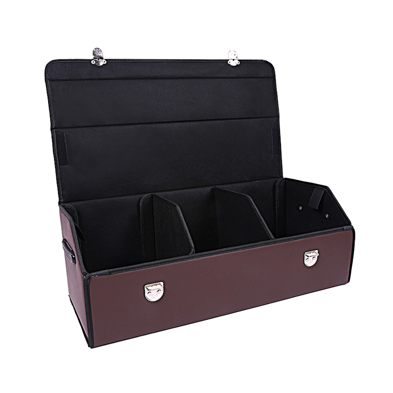 2022 Car Accessories Car Organizers Multi Compartments Foldable Car Trunk Organizer Cargo Storage Box