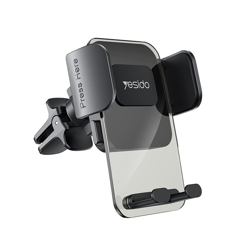 C163 Hot Selling Air Vent Phone Holder Transparent Air Vent Mobile Phone Holder for Car Phone Holder
