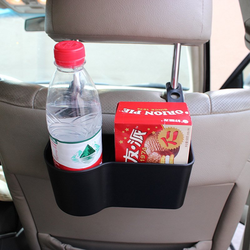 Car Headrest Seat Back Organizer Cup Holder Drink Pocket Food Tray Universal Liberate Your Hands