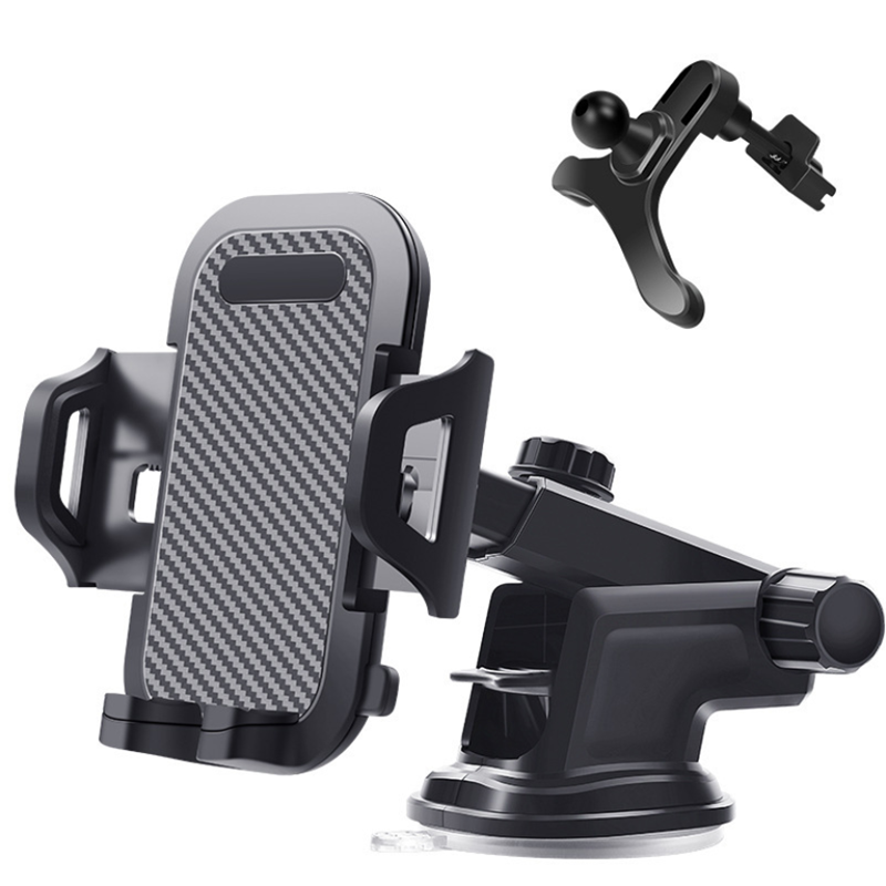 2 in 1 Universal Car Air Vent Phone Holder Cradle Car Dashboard Mount Phone Holder for Mobile Phone