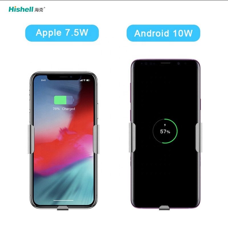 Infrared Sensing Clamp Auto Close Wireless Charging Mobile Phone Holder