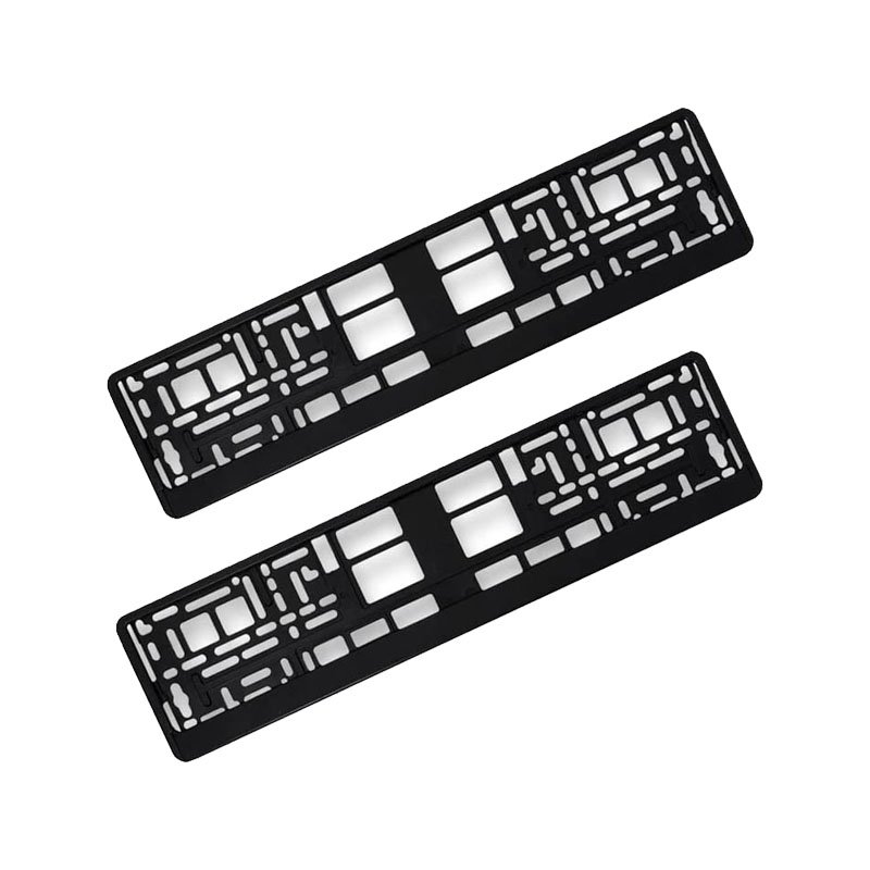 Custom Plastic Wholesale European Car license Plate Frame License Plate Cover License Plate Holder