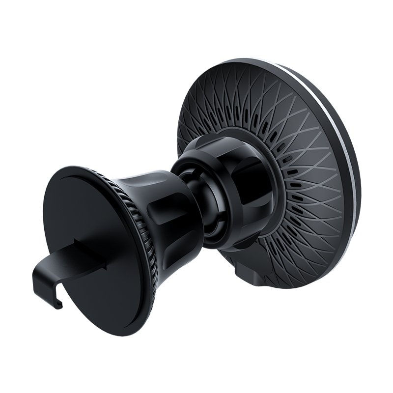 360 rotation Magnetic adjustable 15w wireless charger car phone holder