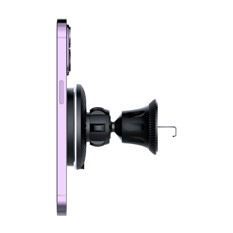 360 rotation Magnetic adjustable 15w wireless charger car phone holder