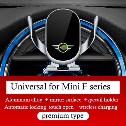 15W Infrared Smart Sensor Automatic Fast Charging suporte do telefone do carro Wireless charger Car Mobile Phone Holder For Mini