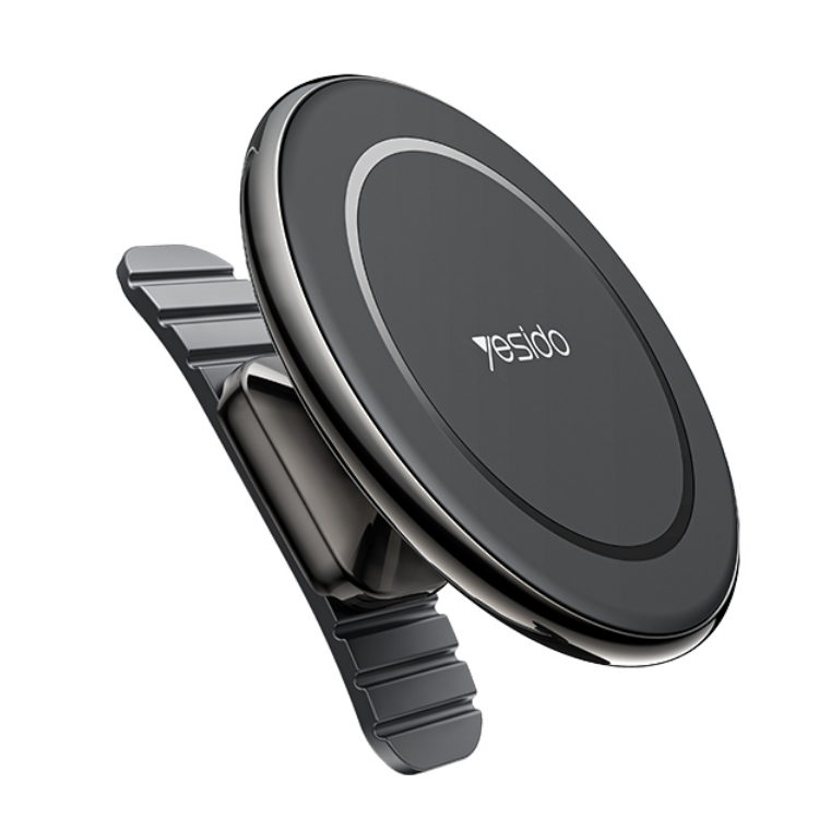 C126 High Quality Magnetic Car Phone Holder Fast Adsorption Holder Car Stand Mount Black