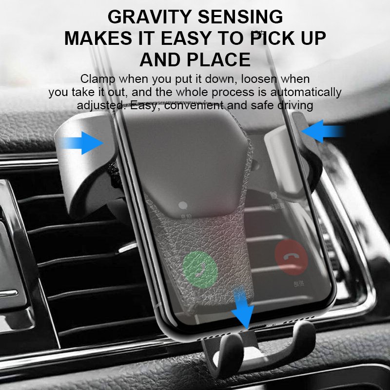 New Car Phone Holder Gravity Car Air Vent Holder Magnetic Cell Stand Universal Mobile Phone Car Holder Support For Phone