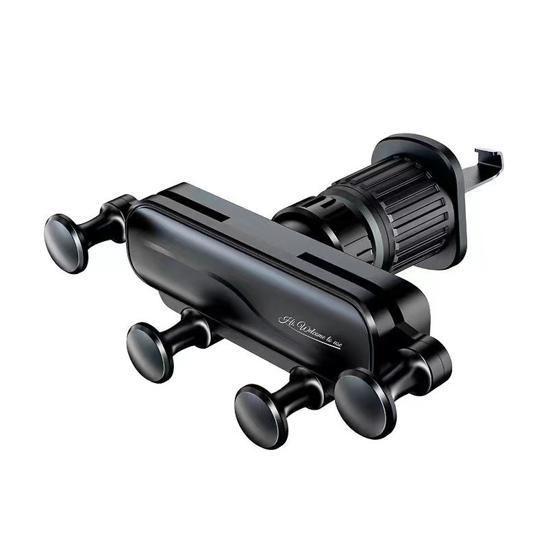 2024 New Design Upgraded Anti-Hook Car Air Vent Mount 360 Degree Rotating One-Hand Operation Gravity Phone Car Portable Flexible