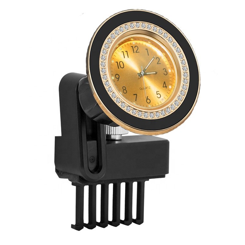 Car Interior Accessories Electronic Clock Air Outlet Magnetic Phone Mount Holder Car Phone Stand For Tesla Model 3 Model Y