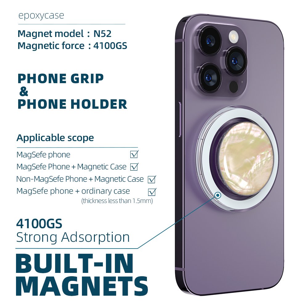 Metal folding car phone holder strong mount holder magnetic air vent cell phone car holder
