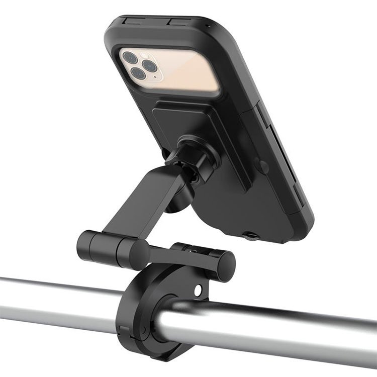 Waterproof Touch Screen Windproof Mobile Phone Bag Fietsenrek Motorcycle Bicycle Bike Handle Holderbracket Stand ckooka