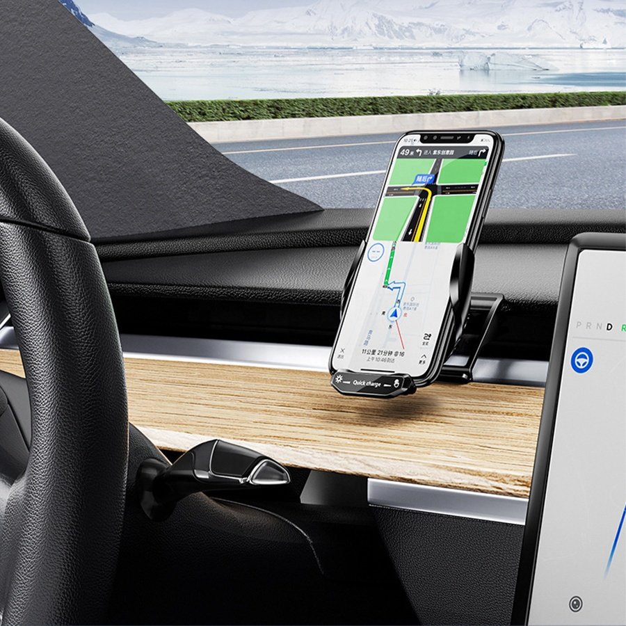 Car Interior Accessories Simple Style Air Outlet Mobile Phone Holder For Tesla Model 3 Model Y