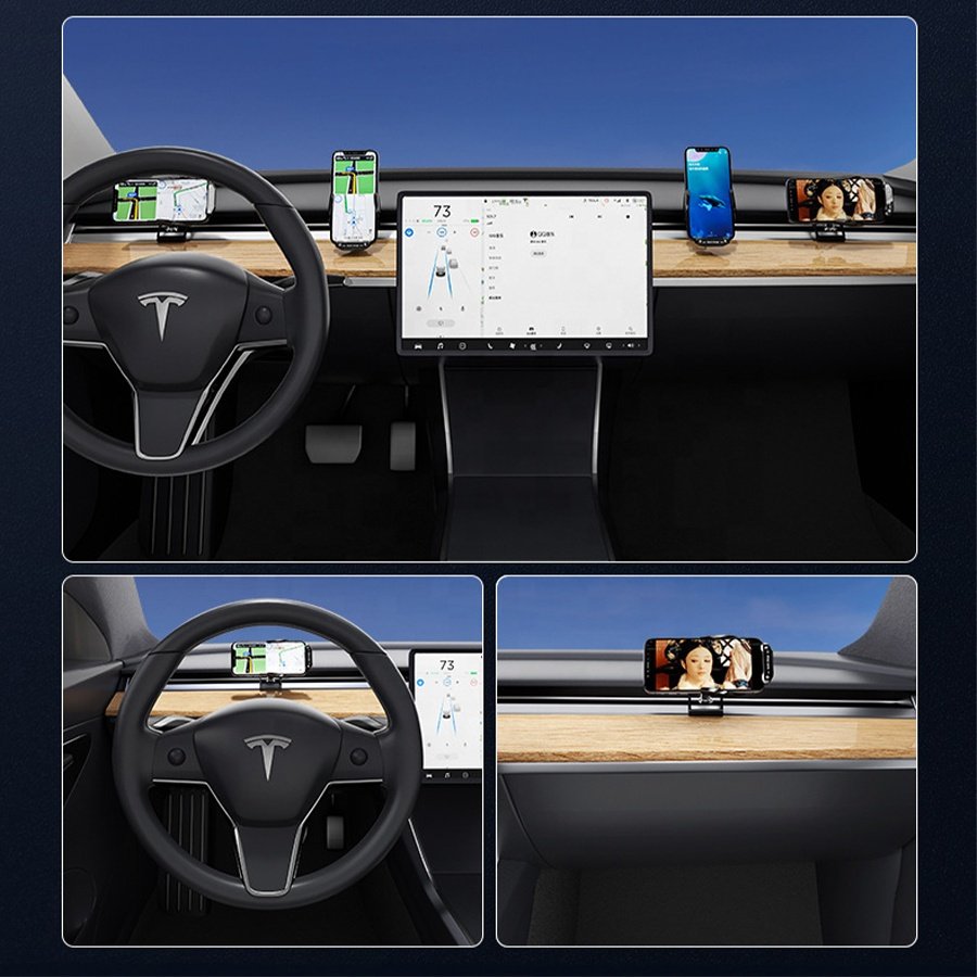 Car Interior Accessories Simple Style Air Outlet Mobile Phone Holder For Tesla Model 3 Model Y