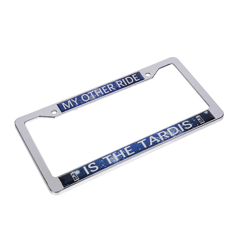 Plastic License Plate Frame Holder us Cover standard Cover holder Top Car Number Plate Frame Custom License Plate Frames