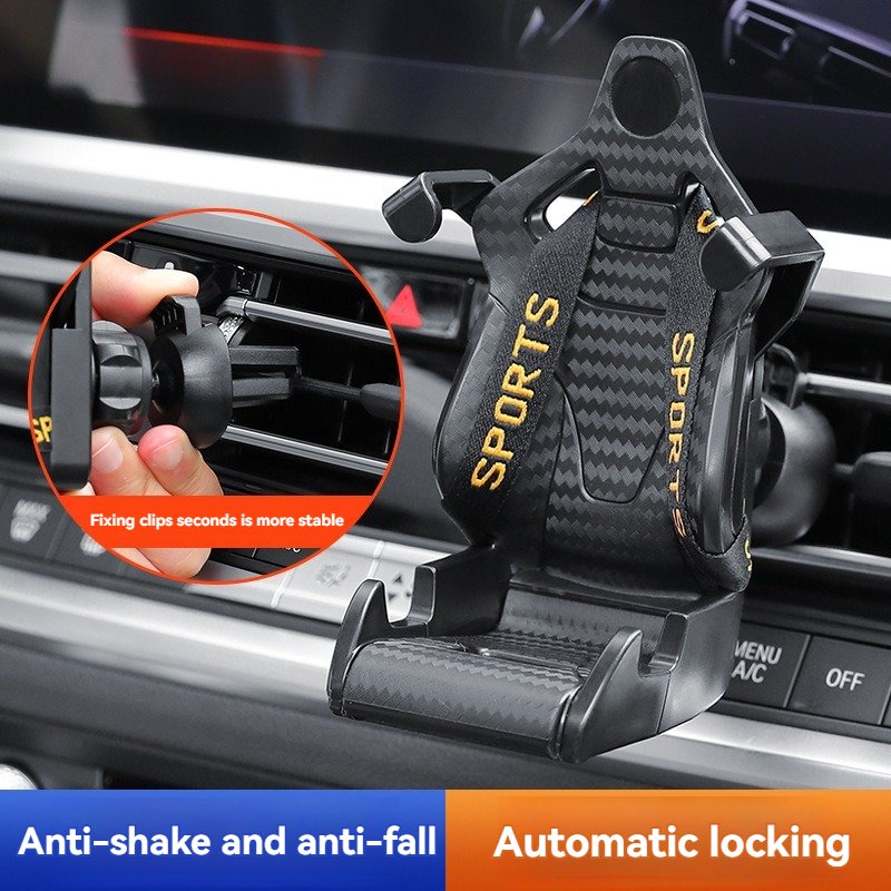 JDM Universal Car Interior Accessories Air Vent stand dashboard mount 360 rotation Car Mobile phone holder
