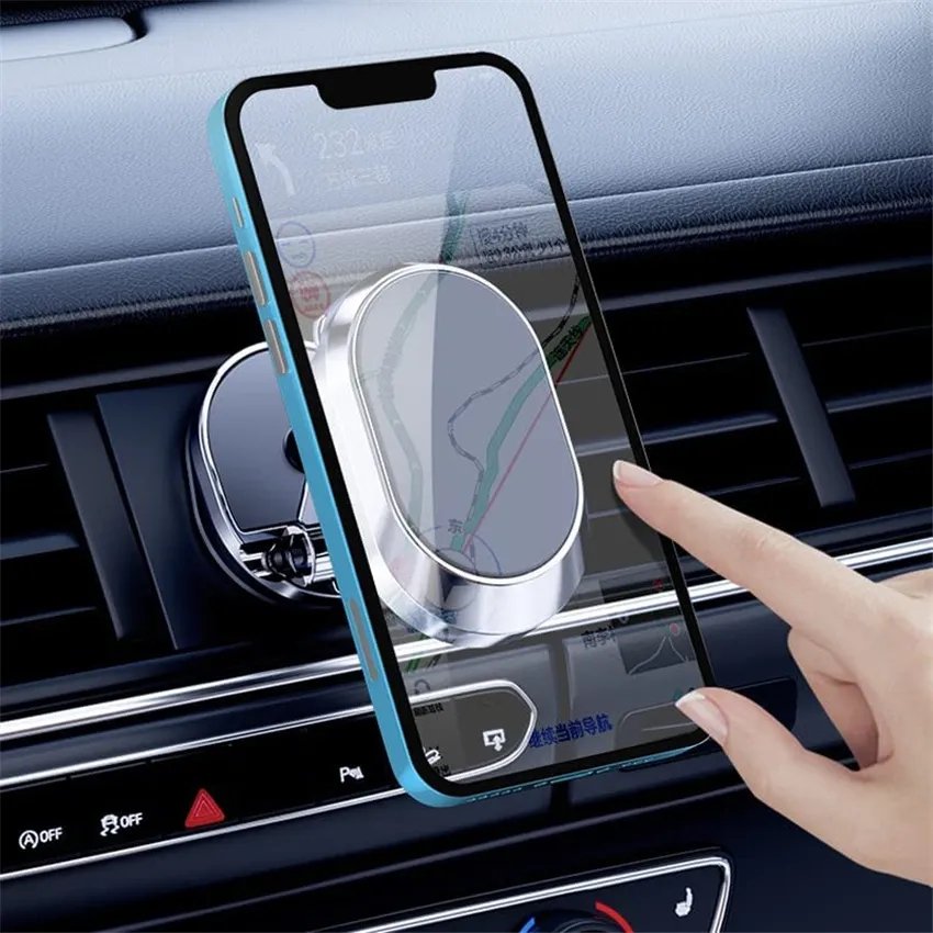 Strong Magnetic Suction Anti-slip Multi-angle Adjustment Multi-scene Use Suitable for Desktop Car Magnetic Mobile Phone Holder