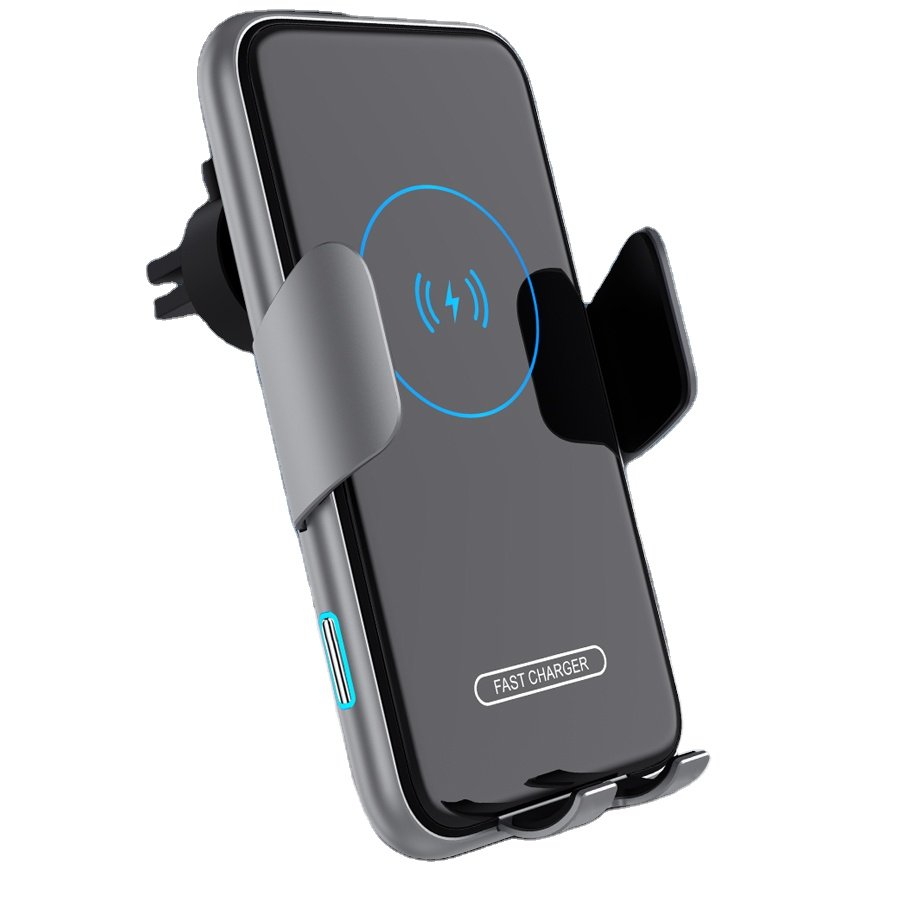 Hot Sell Smart Sensor 15W Car Wireless Charger For Cell Phones Touch Clamping Wireless Charger Car Phone Holder