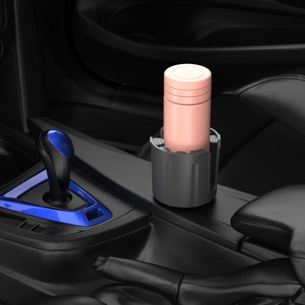 Car Cup Holder Expander Cup Holder Expander Adapter for Car Car Cup Holder Organizer with Adjustable Base and Coaster