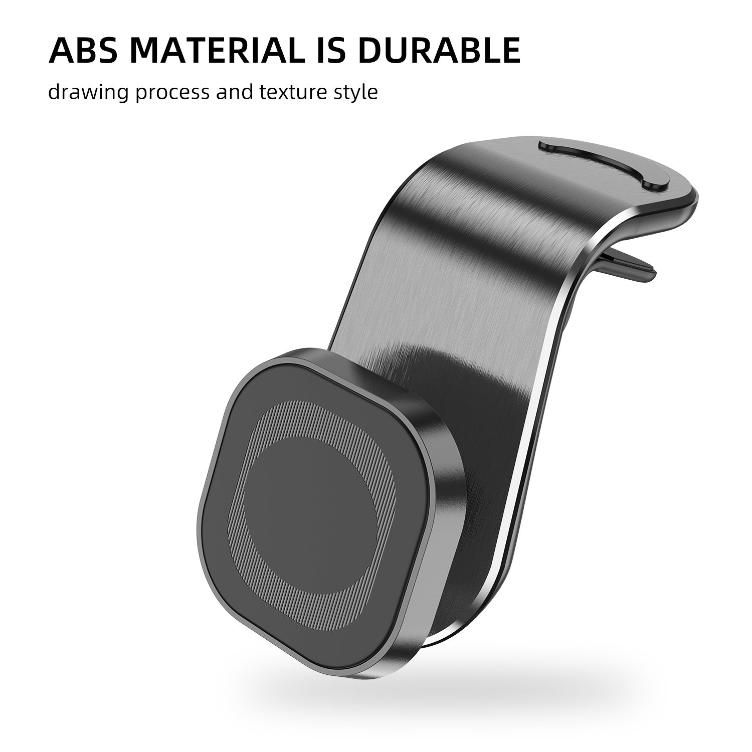 USLION Hot Selling Custom logo Smartphone Holder Box 360 rotation magnetic power air vent magnetic car mount mobile phone holder
