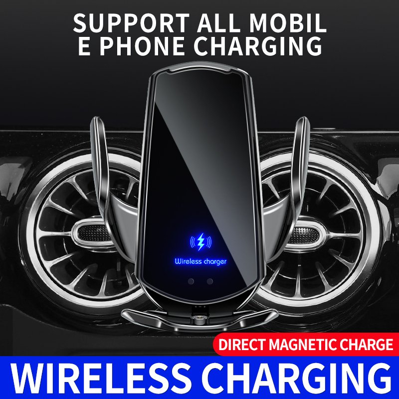 Universal 15W Fast Charging Type c Wireless Car charger holder phone wireless for cars For iPhone 16 15pro Max Car Phone Holder