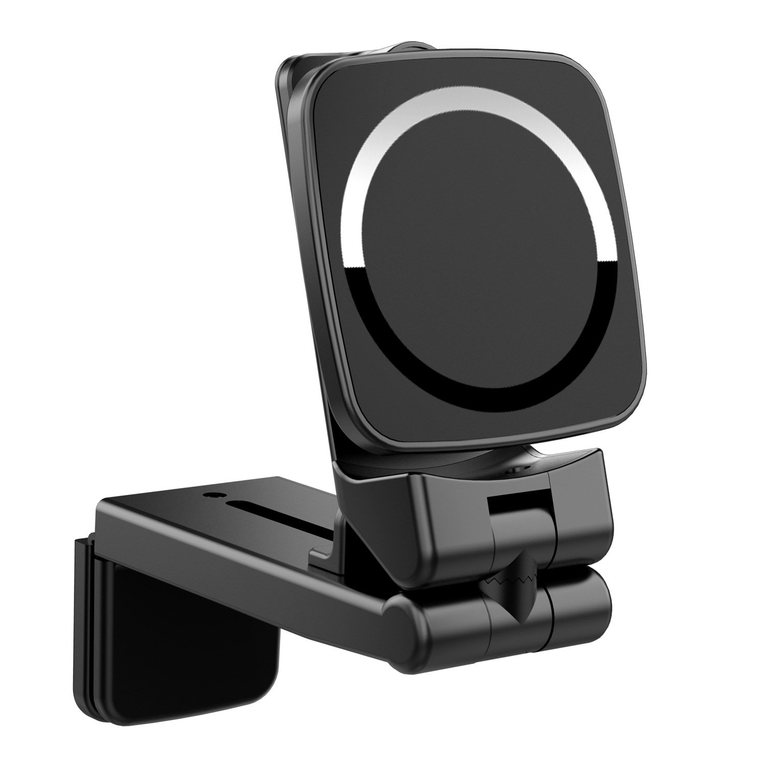 Car phone holder magnetic metal windshield 360 ° rotating instrument panel car phone holder suction cup holder