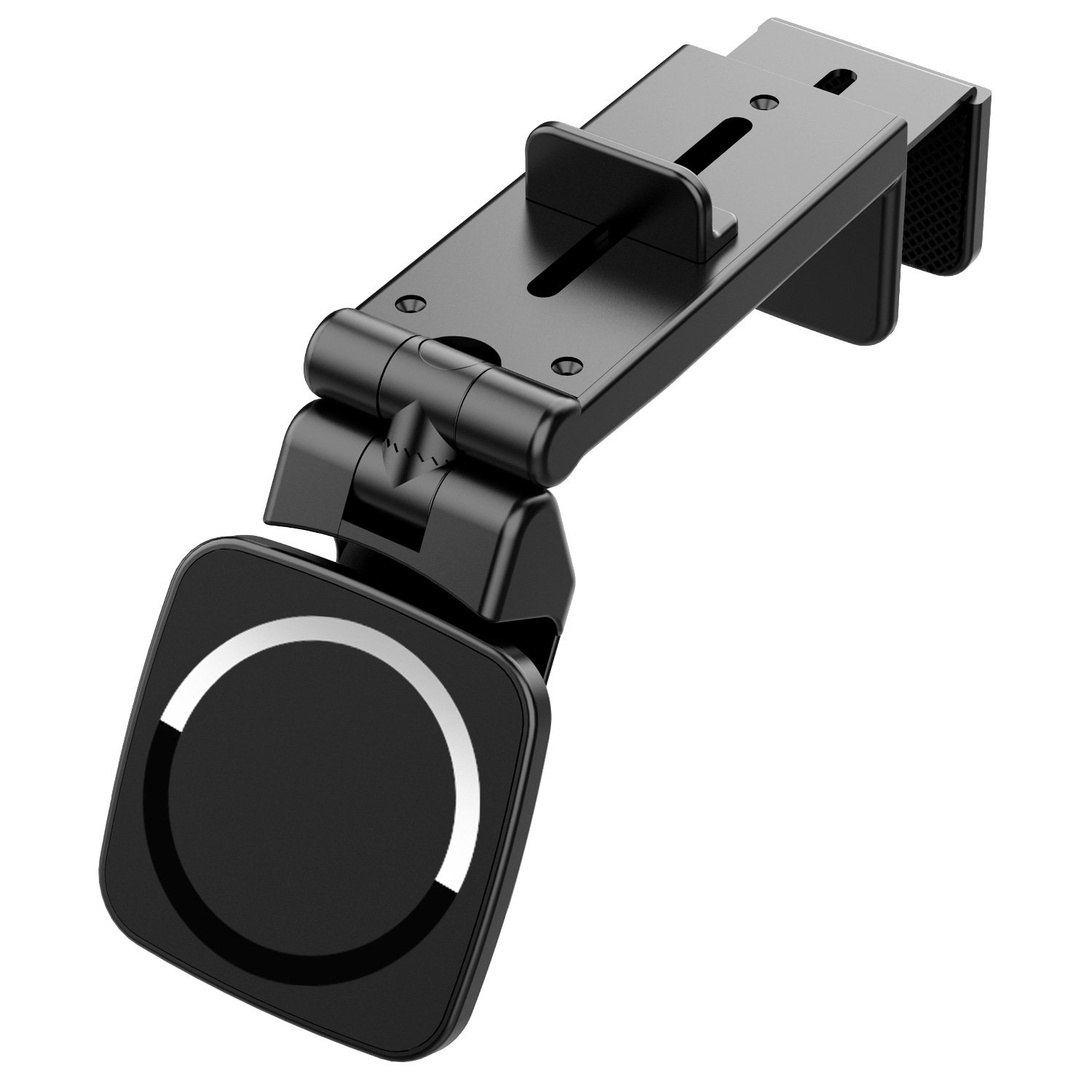 Car phone holder magnetic metal windshield 360 ° rotating instrument panel car phone holder suction cup holder