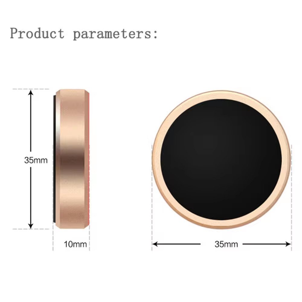 Custom OEM 3M sticker Universal paste metal mini magnetic car mount magnet mobile phone wall key holder