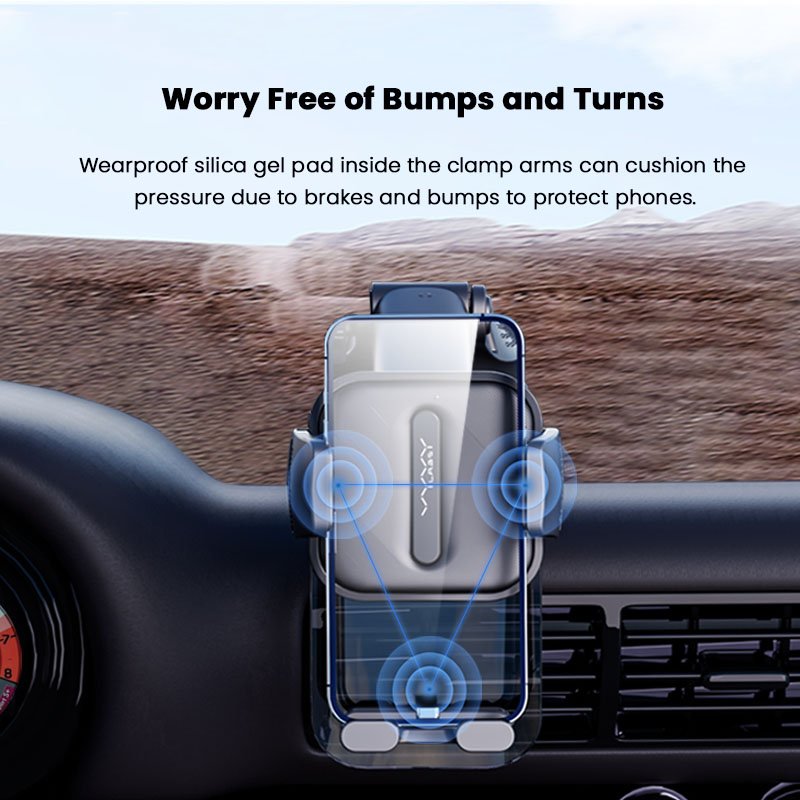 Vyvylabs Car Phone Holders Air Vent Cell Phone Car Mount Hands Free Universal Automobile Cradle Fit for All Mobile Phone