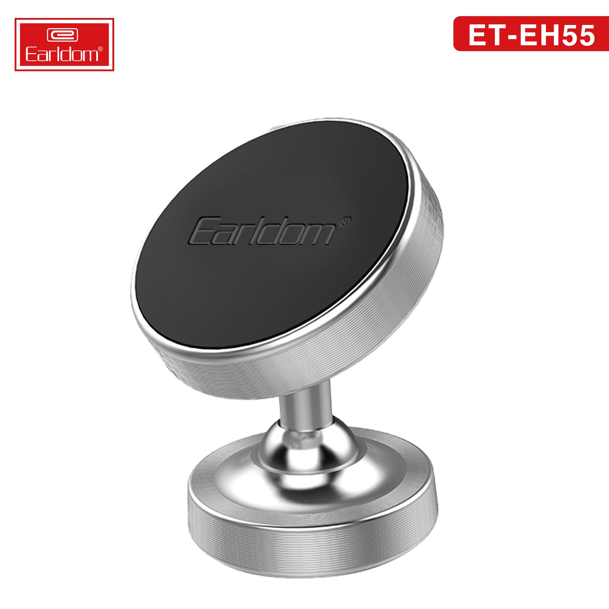 EARLDOM Magnetic Phone Holder For Phone In Car 360 Degree Rotating Car Phone Holder Strong Magnet Holder Stand