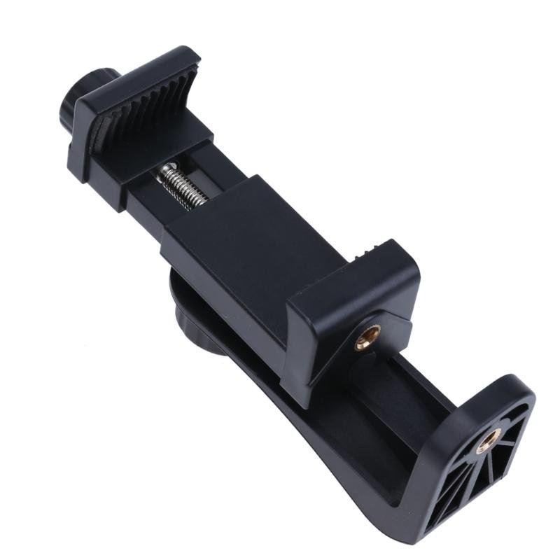 Universal 1/4 Screw 360 Degree Rotatable Mobile Clamp Broadcast Bracket Phone Clip Holder for Tripod Monopod Selfie Stick