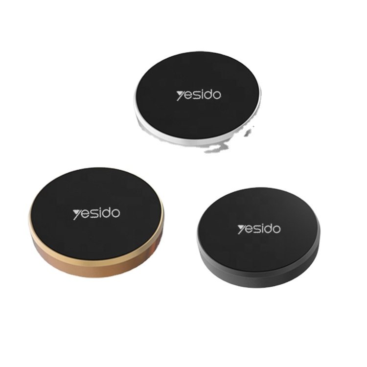 C38 Premium Aluminum 4 Pcs Magnet Mobile Phone Mount Mini Size Universal Car Magnetic Phone Holder
