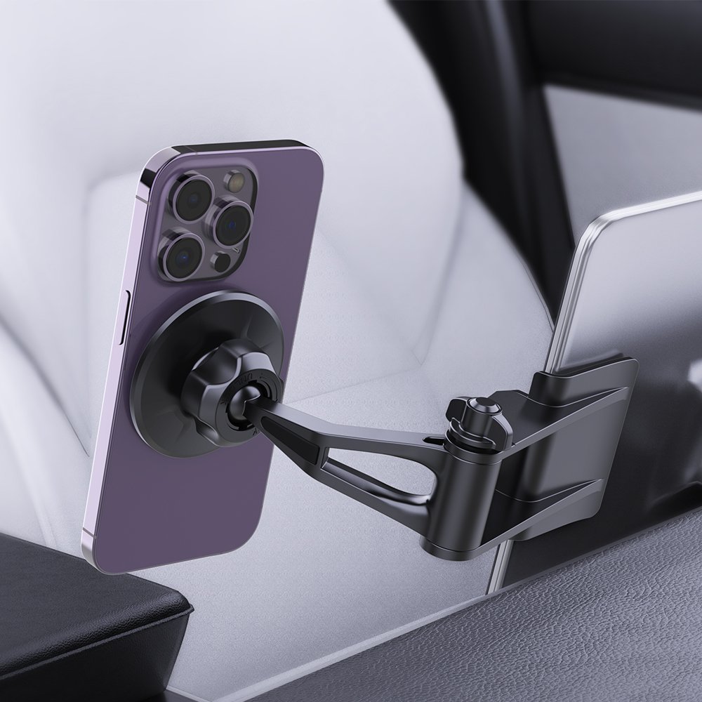 Taiworld Hot Sales 3M Glue Magnetic Car Phone Holder Mobile Stand Magnet Cellphone Mount for Tesla Display Hidden Car Mount