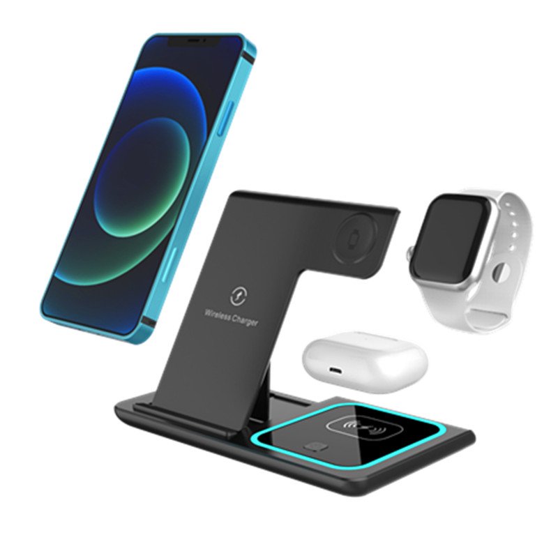 3 IN1Wireless Charging Stand 15w Caricatore senza fili For iPhone 13Pro Max/13 Pro/13/12/11/11 Pro