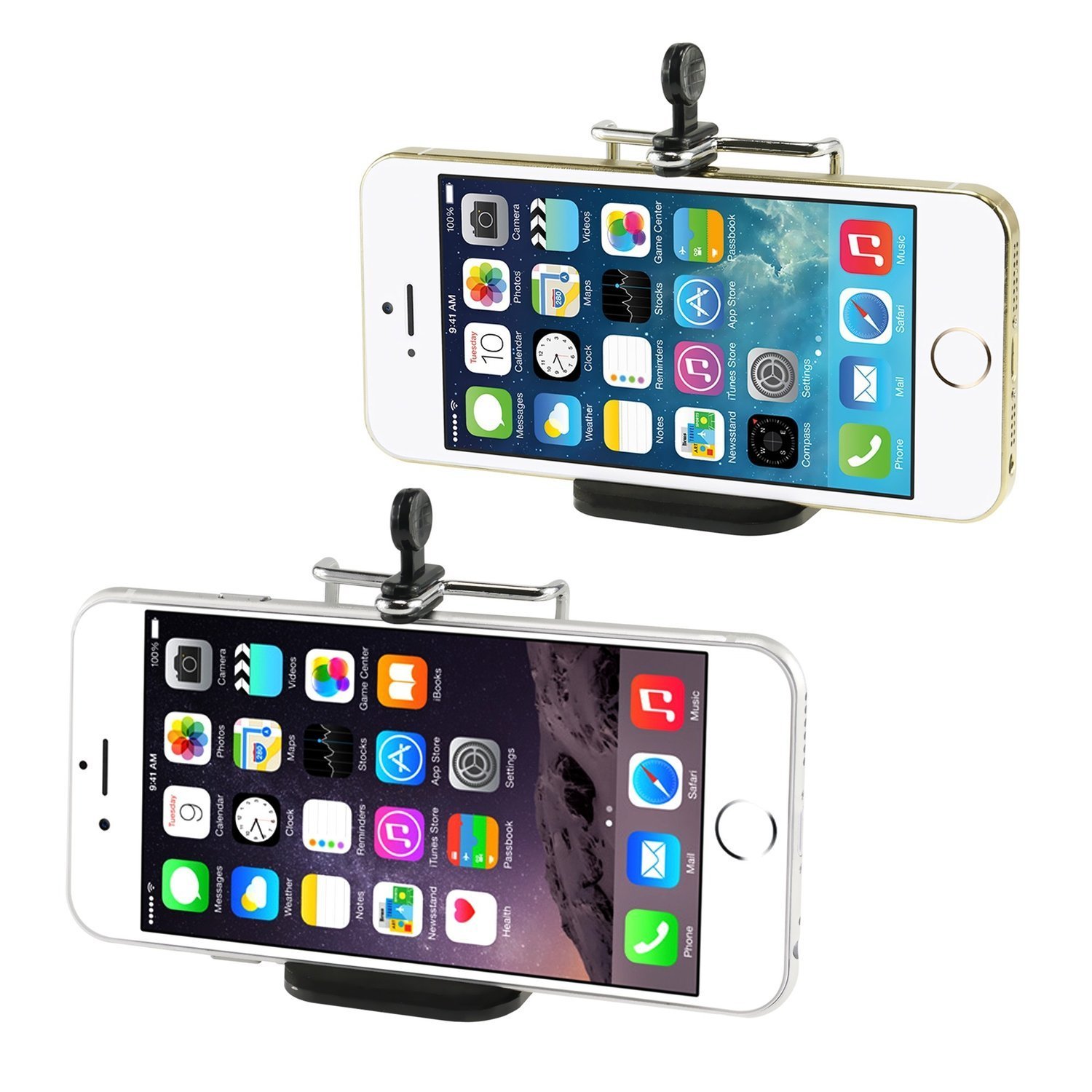 Universal 360 Degree Rotation Car Dashboard Cell Phone Holder For 4 To 7 Inch Smartphone Bracket Car Clip Phone Mount Stand