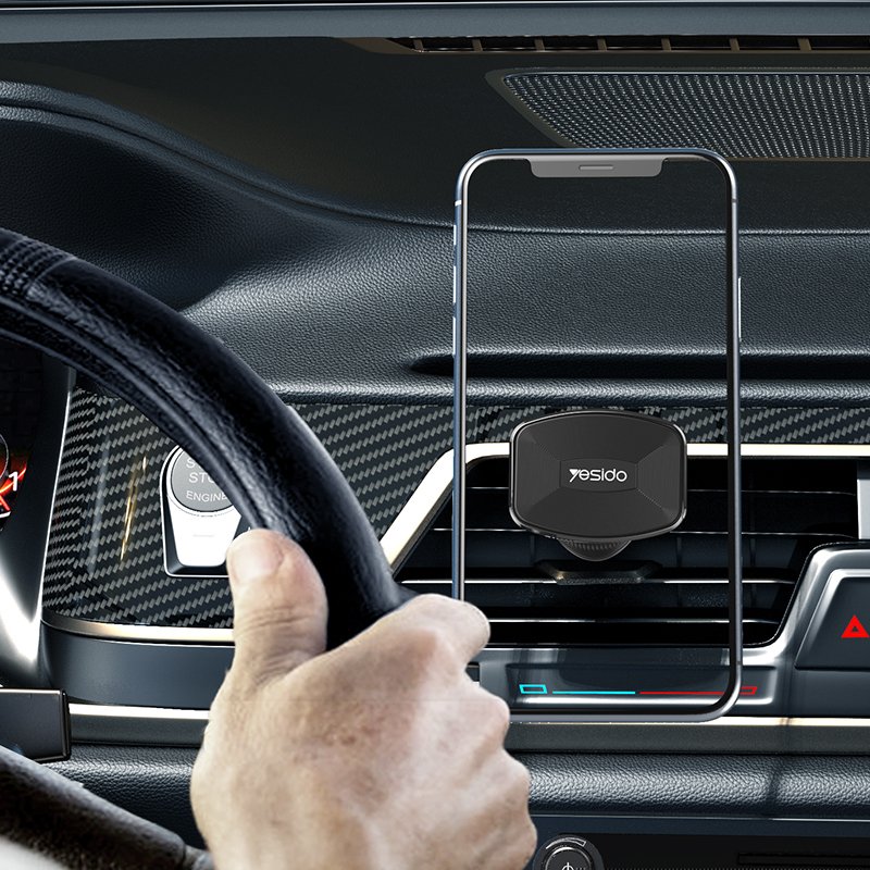 C128 Yesido New Magnetic Magnet 360 Rotation Universal Outlet Air Vent Cellphone Mobile Phone Mount Stand Holder For Car