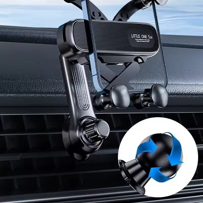 RTS 2025 Fast delivery, air outlet, gravity car mobile phone holder, easy driving car GPS bracket