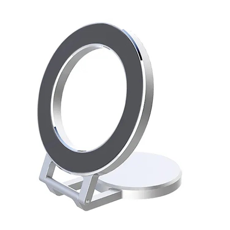 foldable Phone Holder Magnetic 360 Degree Adjustable Aluminum Alloy Dashboard Car Phone Holder For iPhone 12 14 15