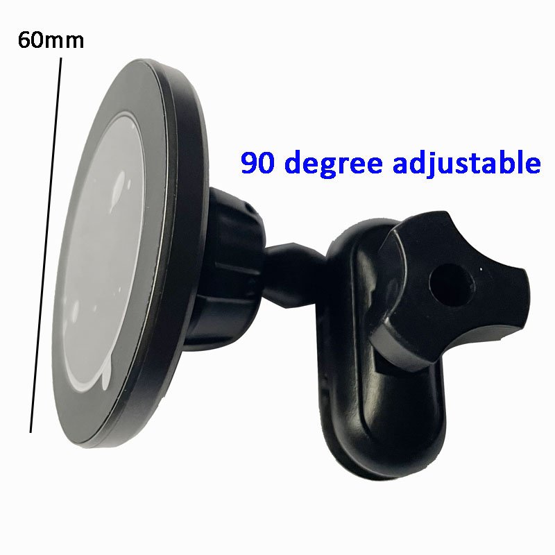 Golf Accessories Magnetic Phone Mount Swivel Mounting Clip Arm Adapter for 17mm Ball Car Holder