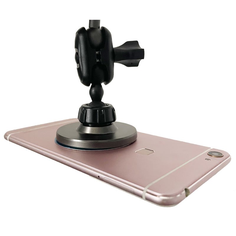 Golf Accessories Magnetic Phone Mount Swivel Mounting Clip Arm Adapter for 17mm Ball Car Holder