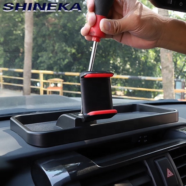 GPS Stand Car Center Console IPad Mobile Phone Holder Organizer Accessories for 4Runner 2010+