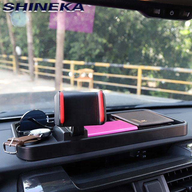 GPS Stand Car Center Console IPad Mobile Phone Holder Organizer Accessories for 4Runner 2010+