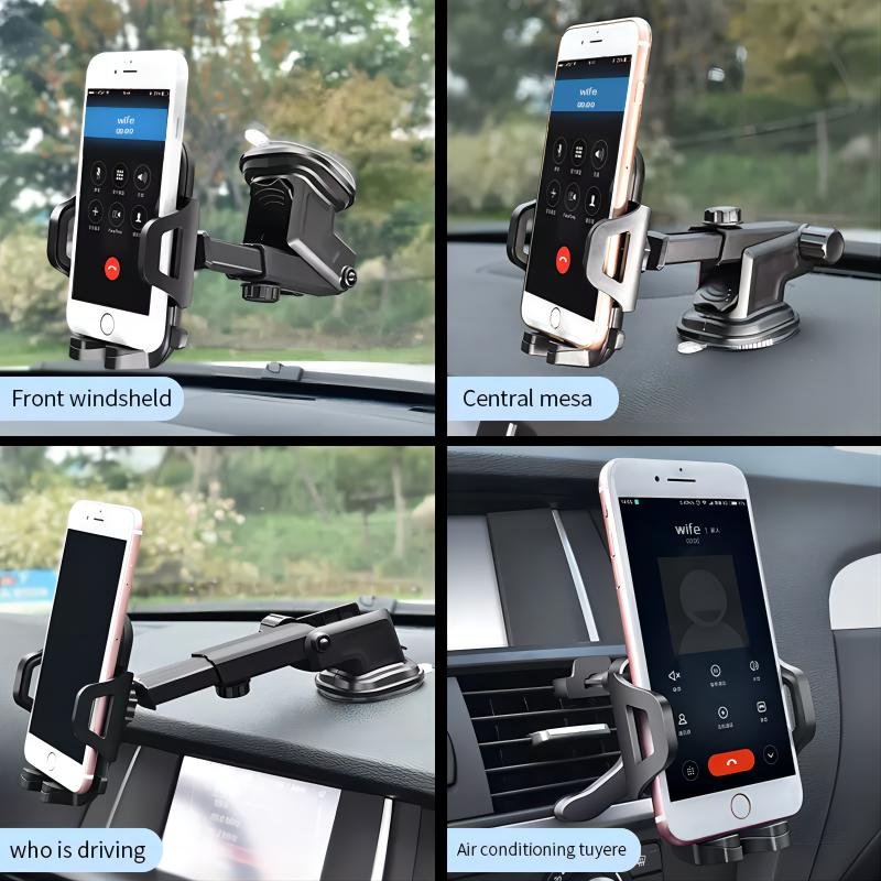 Cheap Sucker Car Phone Holder Mount Stand Mobile Cell Support for Iphone 14 13 12 11 Pro Max X 7 8 Xiaomi Huawei Samsung etc