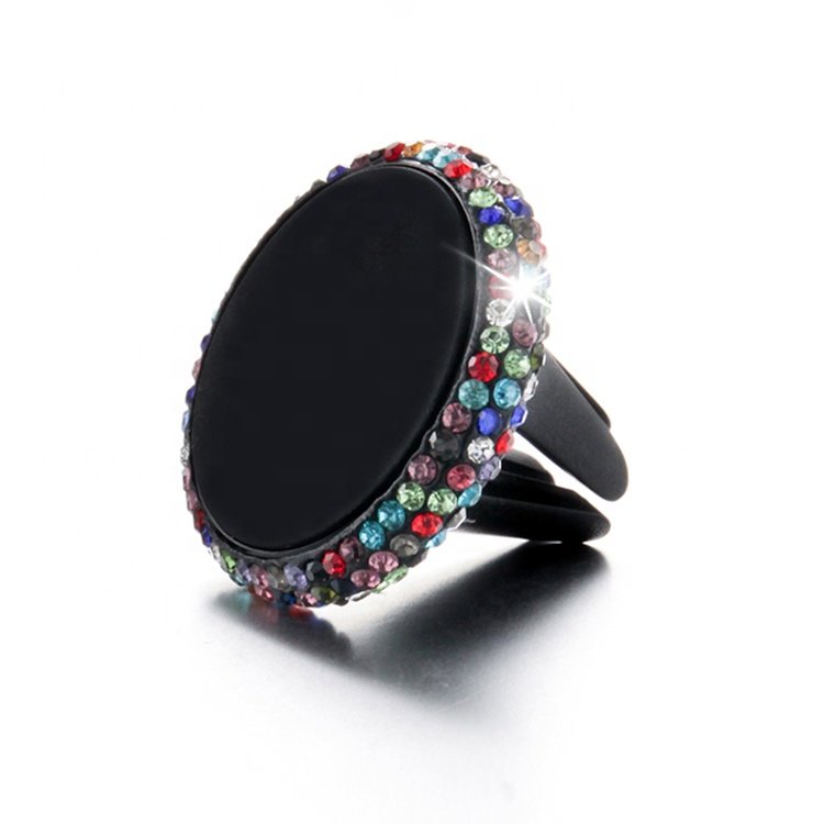 Bling Car Magnetic Phone Mount, Sparkly and Super Suction Phone Holder for Car, Mini Crystal Air Vent Magnetic Phone Mount