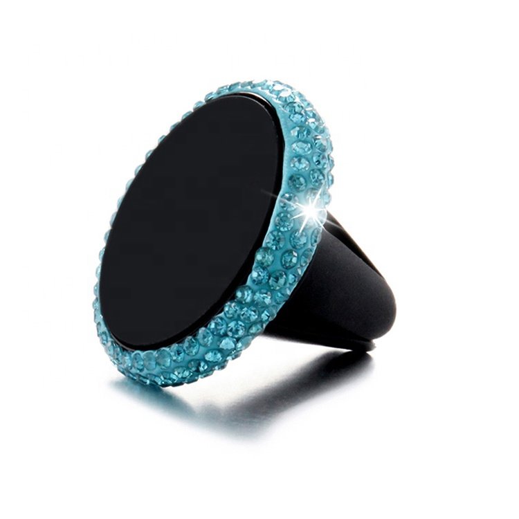 Bling Car Magnetic Phone Mount, Sparkly and Super Suction Phone Holder for Car, Mini Crystal Air Vent Magnetic Phone Mount