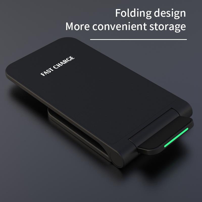 EONLINE OEM Fold Wireless Charger For iPhone 15 14 Pro Max 12 Phone Stand Fast Charging for Samsung Note 20/10 S21 Ultra Folda