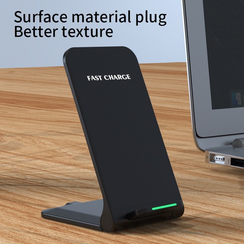 EONLINE OEM Fold Wireless Charger For iPhone 15 14 Pro Max 12 Phone Stand Fast Charging for Samsung Note 20/10 S21 Ultra Folda
